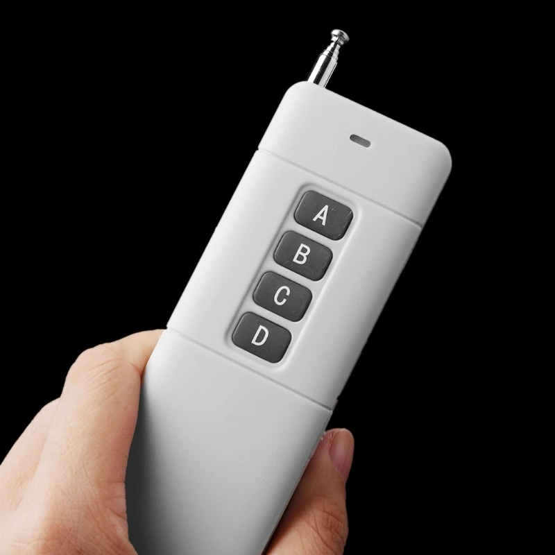 

200m-3000m Long Range Distance Remote Transmitter 4 Button 433MHz Wireless Remote Controller Remote Control E56B