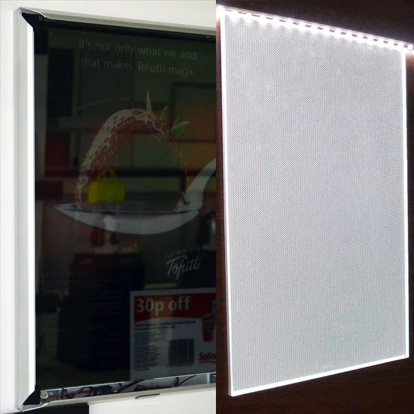 

Edgelight AF2A magic mirror with sensor customized led display lightbox