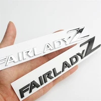 1piece for fairlady z 350z z33 modified car metal sticker 3d badge name plate decal auto trunk tailgate emblem