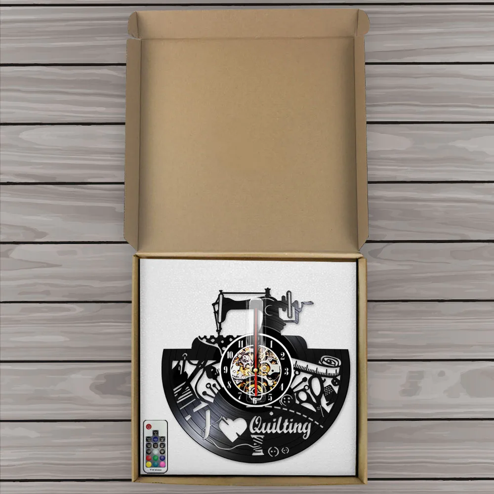 

Gramophone Record Hanging Clock Vinyl Wall Clock Creative Vintage Nostalgic Wall Clock Hanging Clock