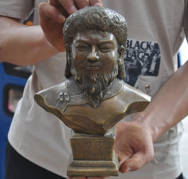 8 &quotстаринная китайская бронза юаней дороже Императора династии неба Чингисхан