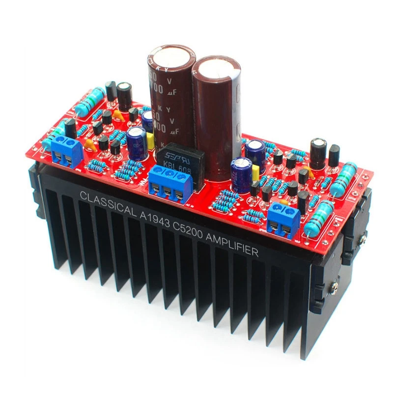 Трубные усилители аудио платы DIY наборы A1943 C5200 двойной AC12 28V высокой мощности