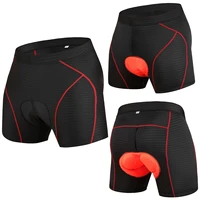 rsantce breathable cycling shorts cycling underwear 5d gel pad shockproof bicycle underpant mtb road bike underwear man shorts