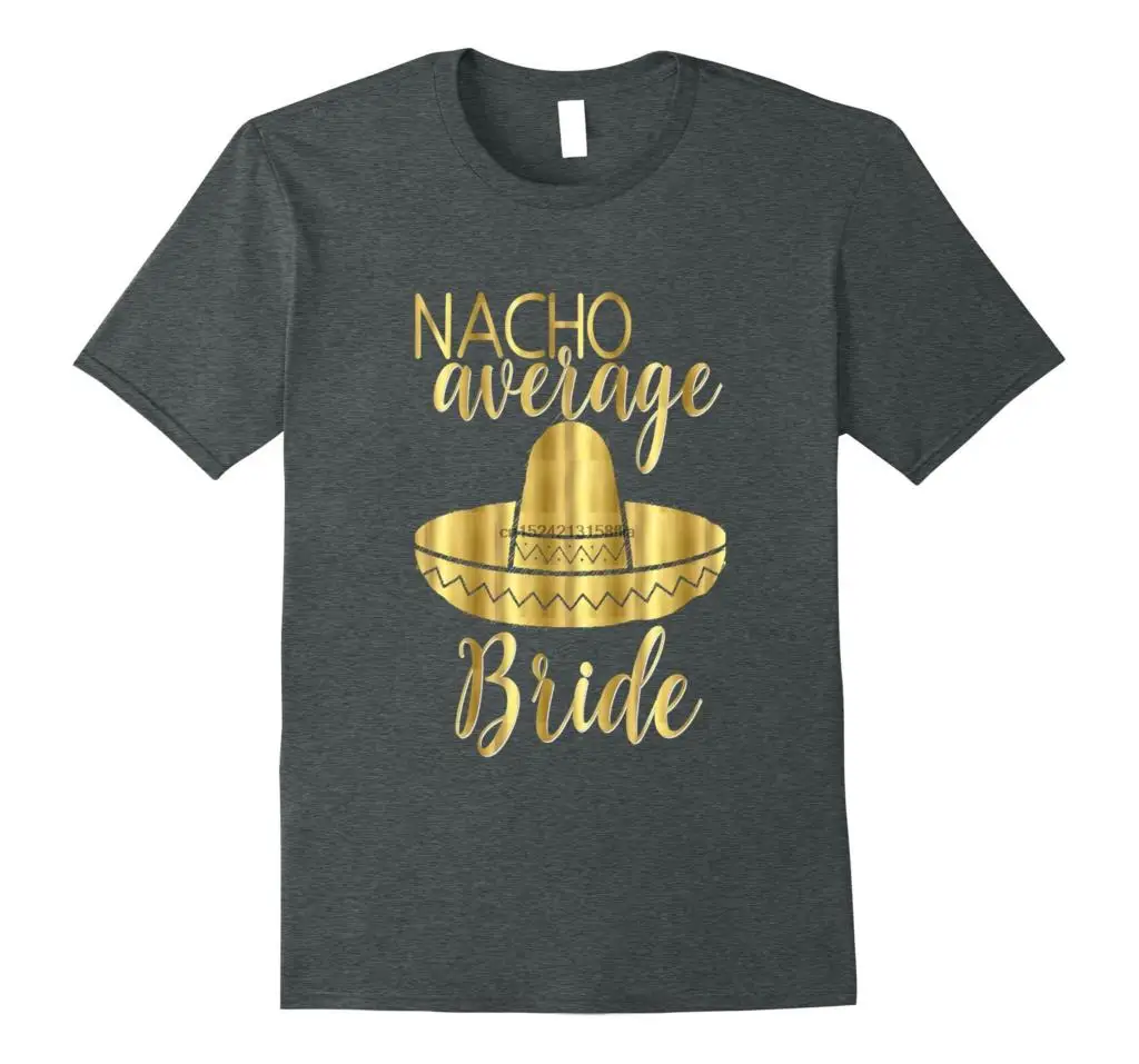 Начо средняя Футболка невесты Мексика Свадебные Cinco золото забавные | Мужская