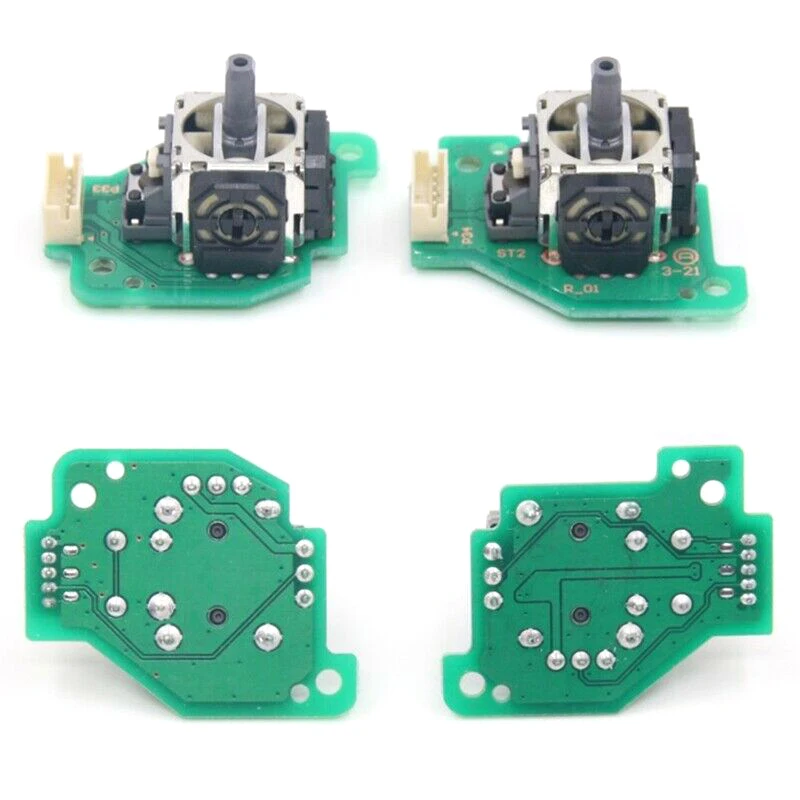 OPQ-L/R аналоговый 3D Джойстик с печатной платой отвертки Замена для nintendo wii U геймпад