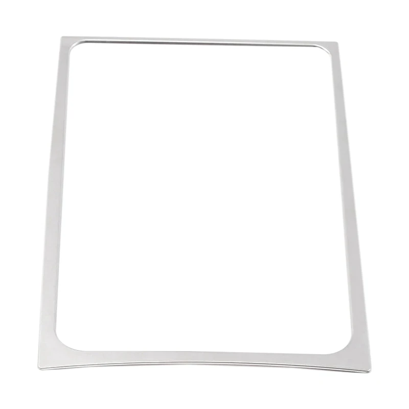 

for- Q5 FY 2018 2019 Stainless Steel Interior Accessories Car Styling Front Water Cup Holder Frame Decoration Decals