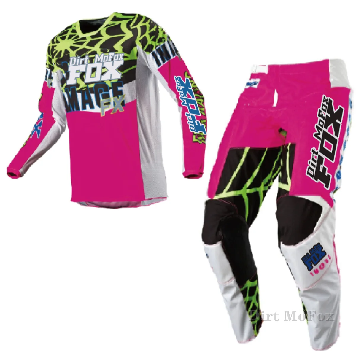 2021 Dirt MoFox MX 180/360 Motocross Jersey Pants Gear Set For Honda Motorbike MTB Bike Mountain Bicycle Street Moto Suits | Автомобили и