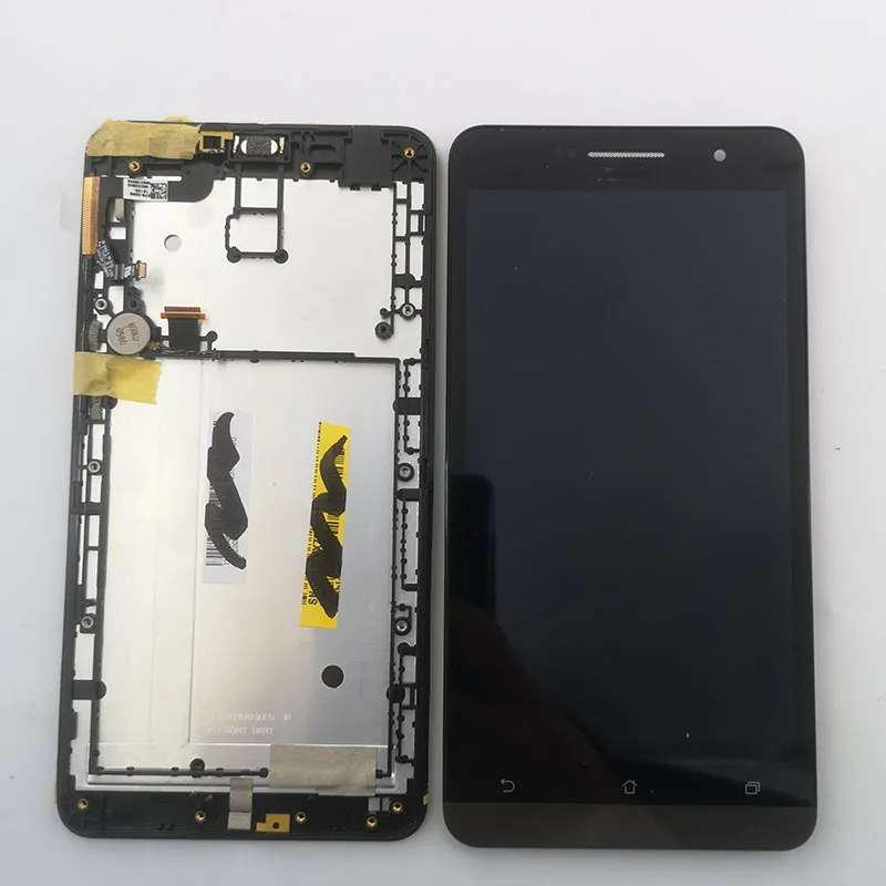 

A600CG LCD 6" For Asus Zenfone 6 A600CG A601CG T00G LCD Display Touch Screen Digitizer Assembly With Frame Replacement Parts