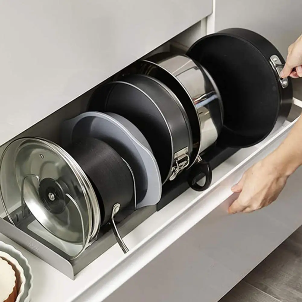 Расширяемый держатель для хранения из нержавеющей стали | Дом и сад