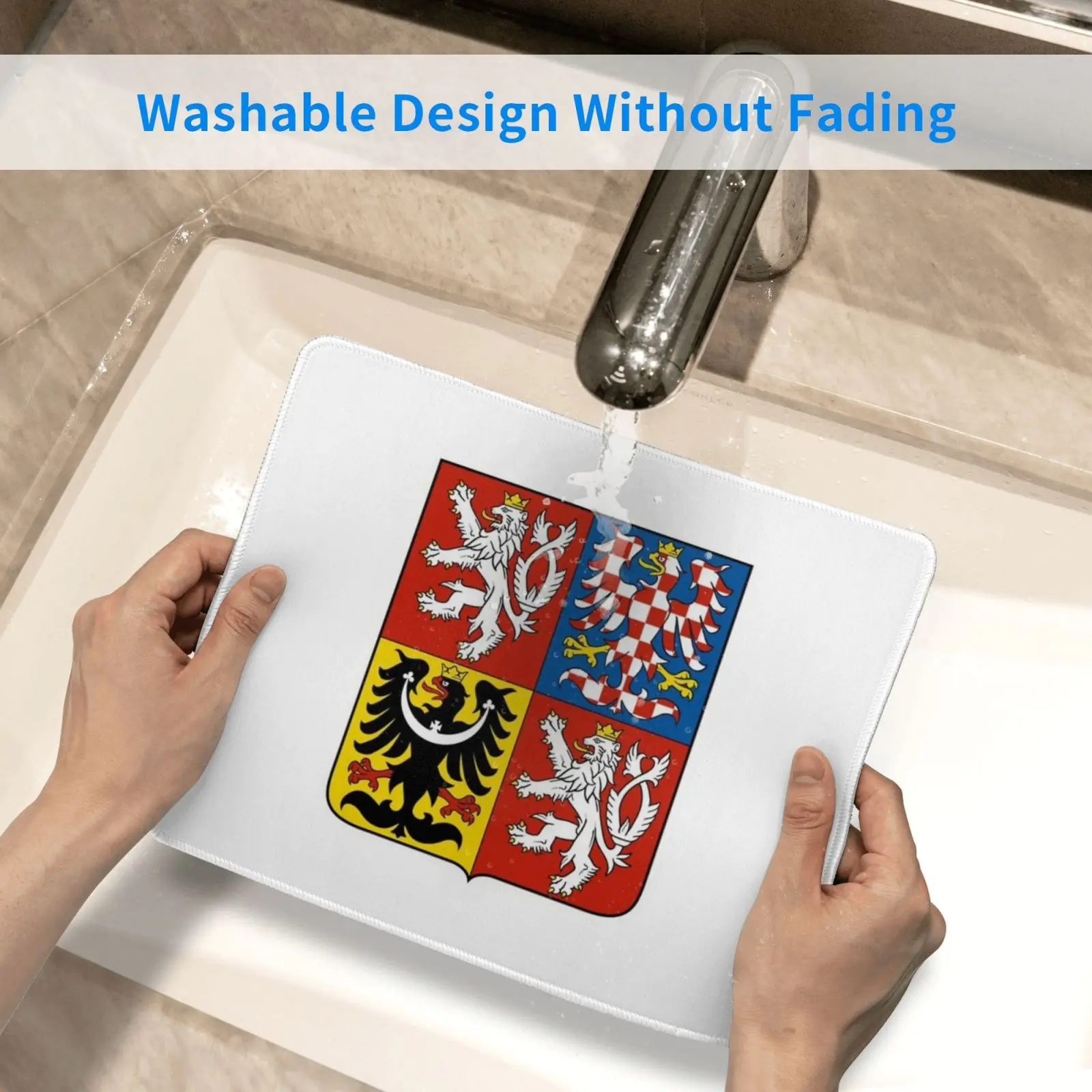 

Coat Of Arms Of The Czech Republic Mouse Pad DIY Print Coat Of Arms Of The Czech Republic Czech Republic