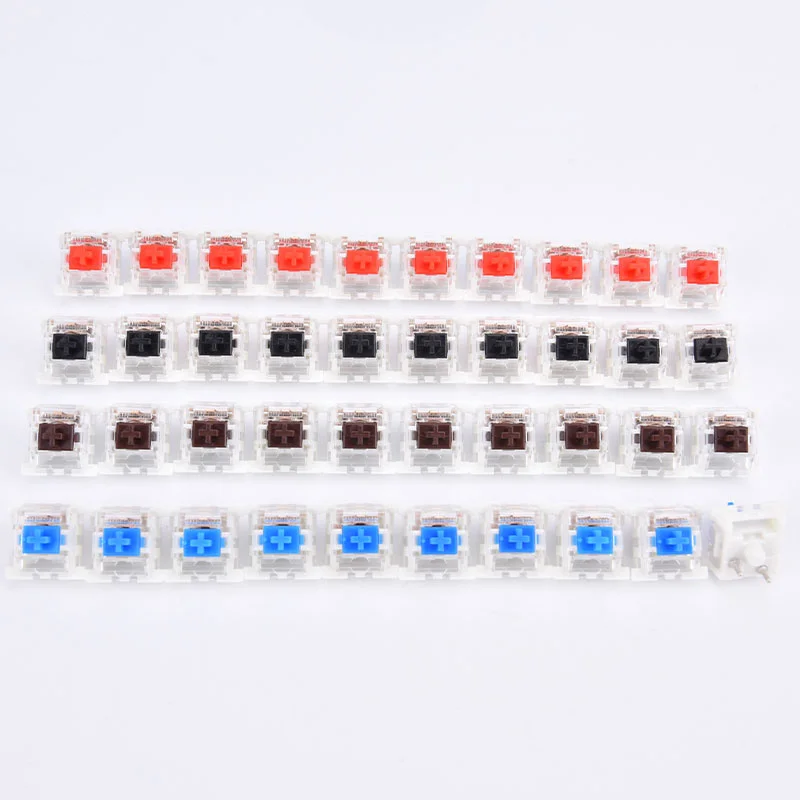 

1 шт. механический переключатель клавиатуры для CIY розеток SMD 3pin тонкие контакты