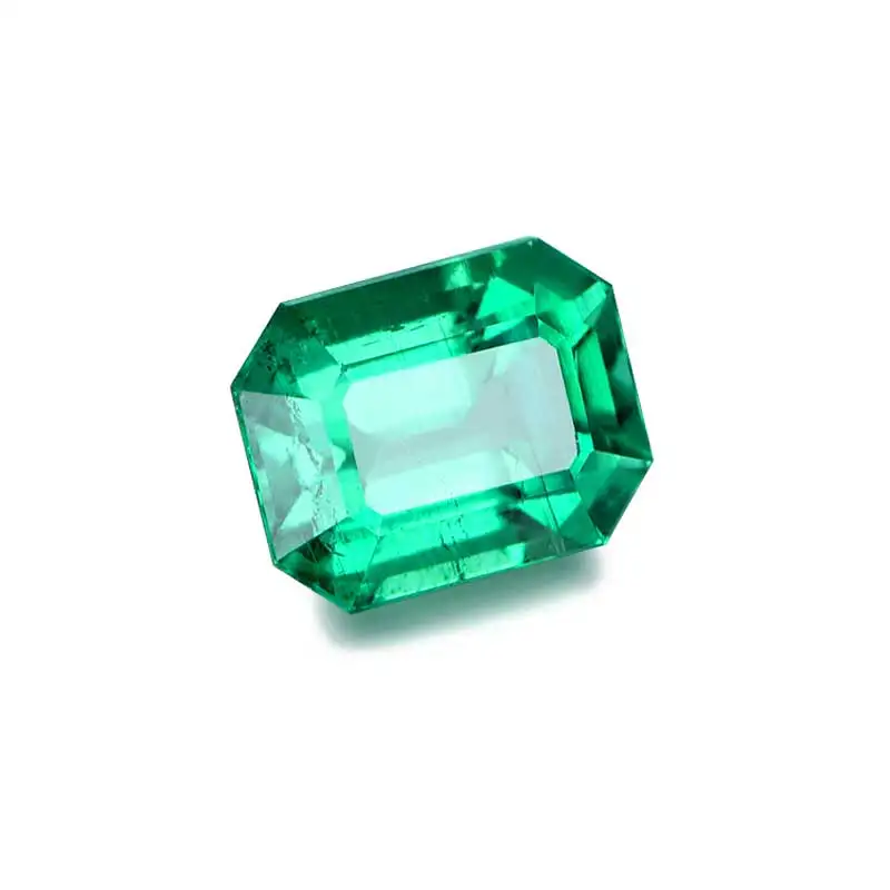 

VANTJ Lab Grown Created Columbia Emerald Loose Gemstone CCE Oct Cut Hydrothermal Gemstone Diy for Silver Gold Women Jewelry