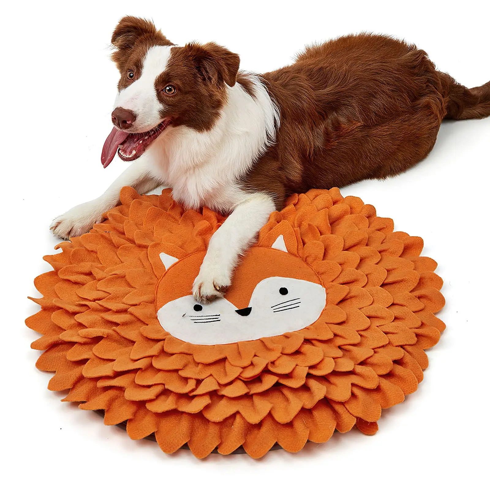 

Dog Snuffle Mat Sunflower Puzzle Toys Nose Smell Training Sniffing Pad Slow Feeding Bowl Food Dispenser Carpet Washable
