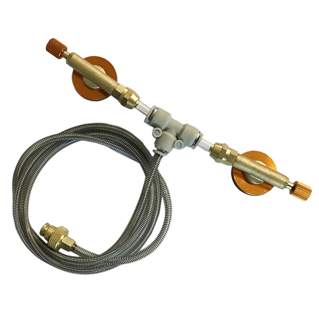 

Multi-gas Tank Connection Tube Connector for Outdoor Camping BBQ 100cm
