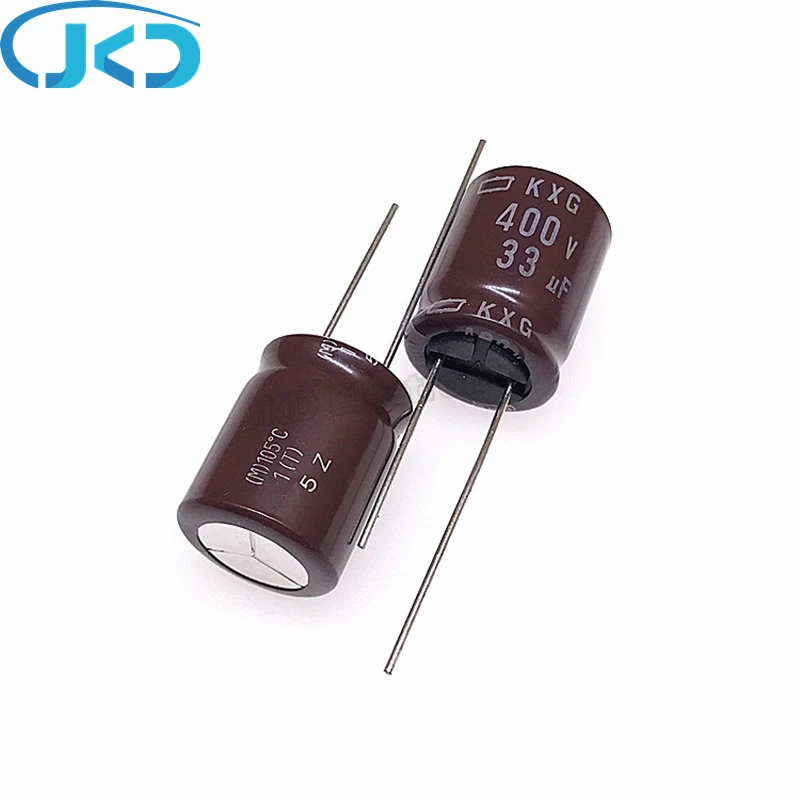 10 шт. Алюминиевые Электролитические Конденсаторы 33 мкФ 400V NCC KXG серии 16*20 мм с