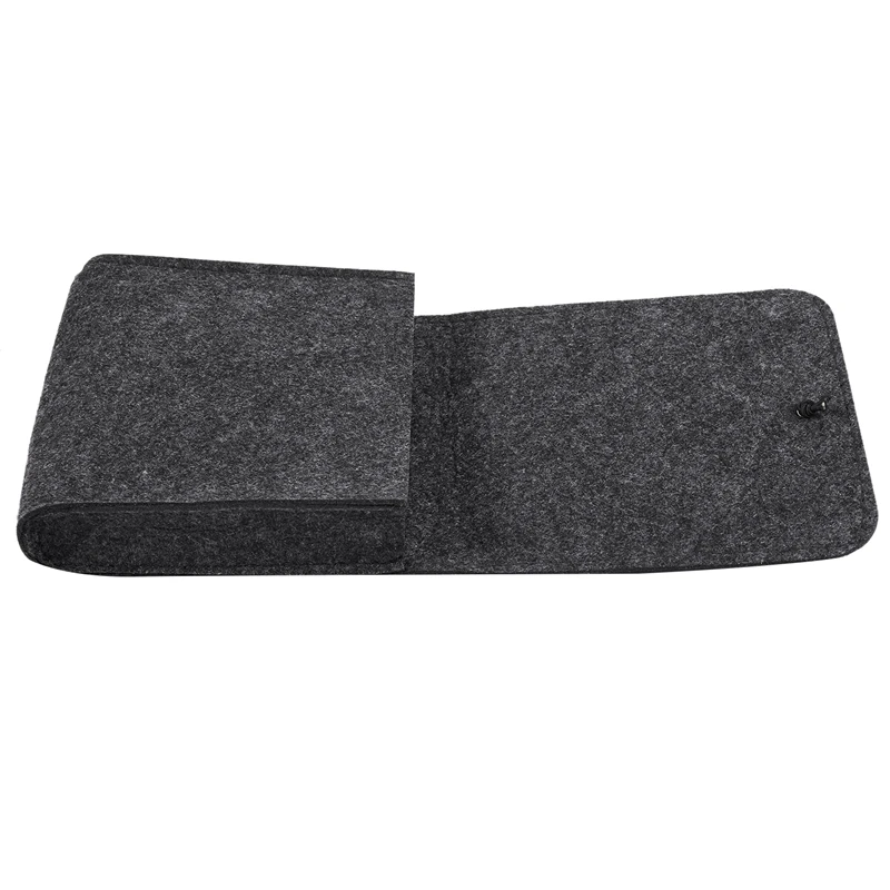 

Wool Fiber Power Bank Storage Bag Mini Sofe Felt Pouch For Data Cable Mouse Travel Organizer Electronic Gadgets Organizador Bag