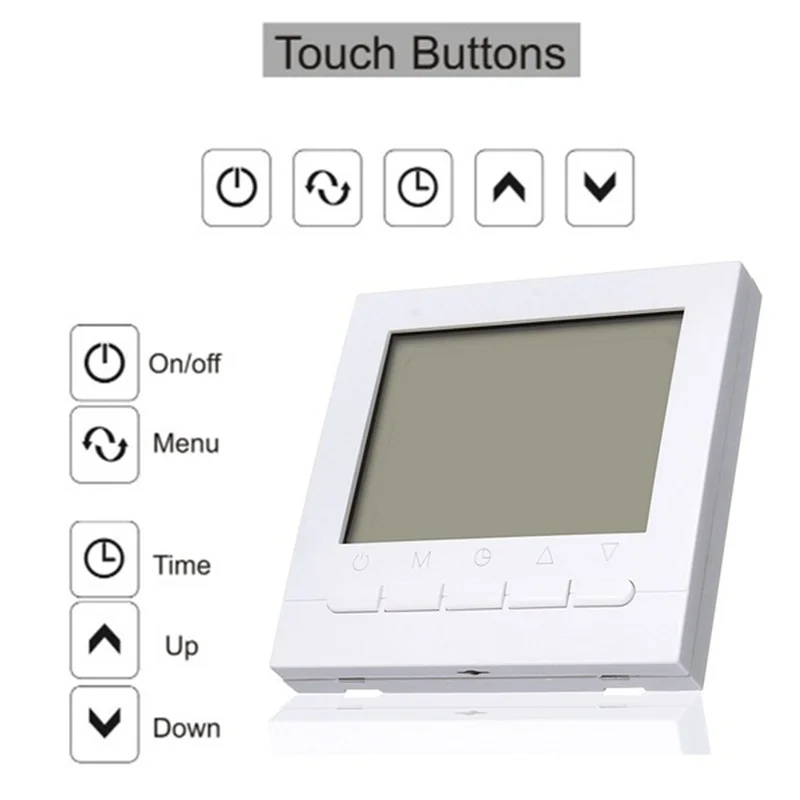 Термостат Dreamburgh с Wi-Fi и ЖК-дисплеем