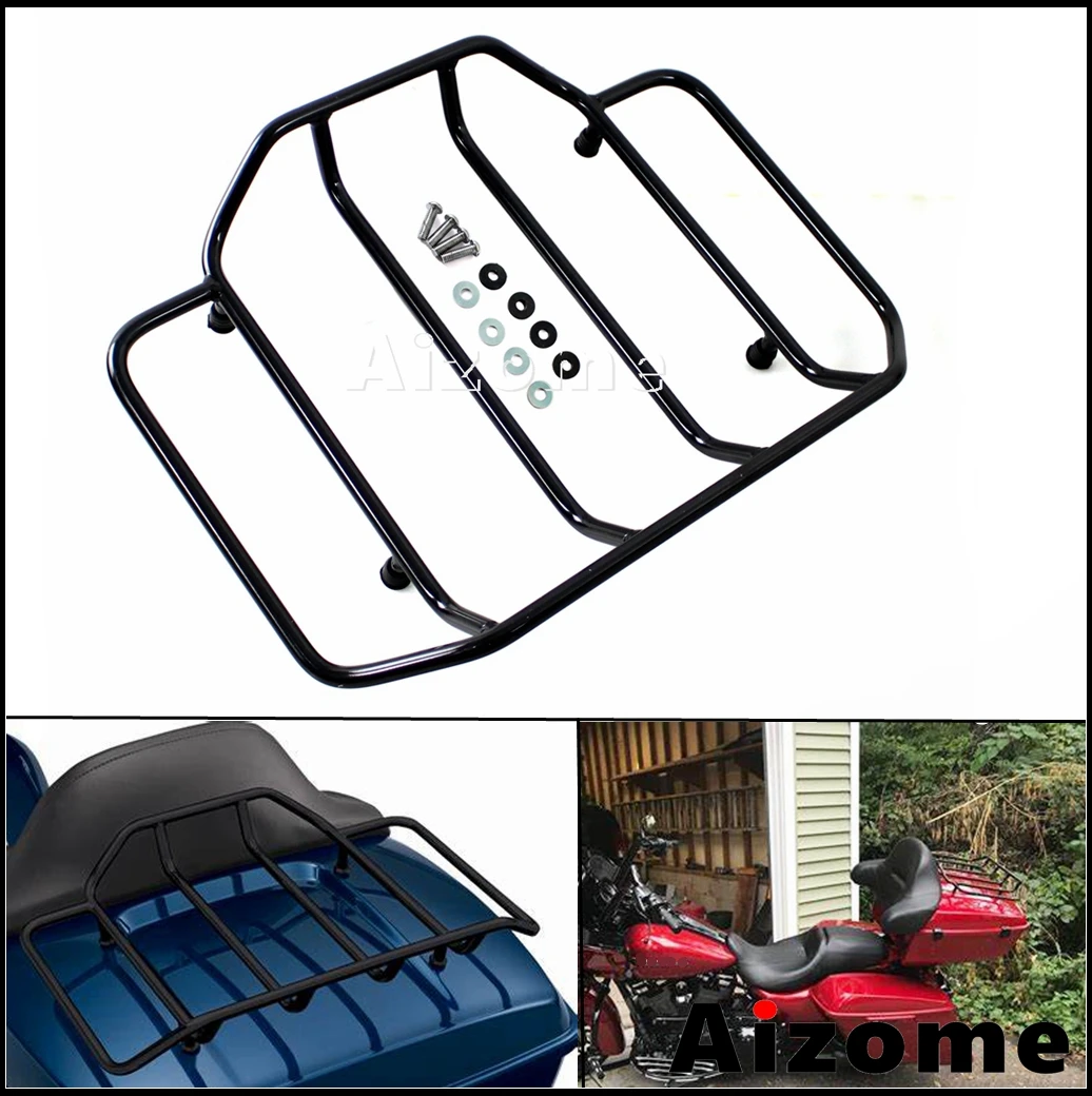 Для Harley Touring готовый бритвенный тур верхняя стойка для улицы Glide Road King черный