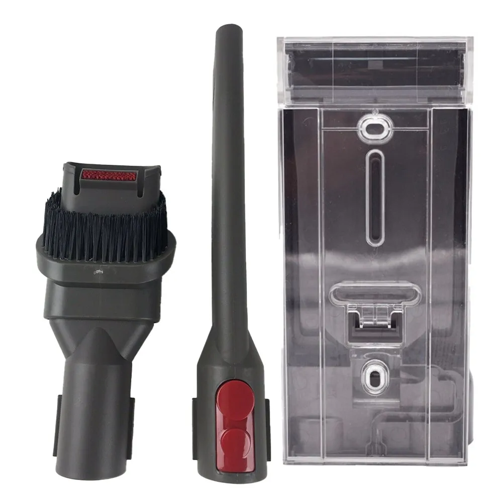 

Charger Wall Docking Station Wall Bracket Gap Cleaning Tool 2 In 1 Brush For Dyson V10 SV12 Models Vacuum Cleaner 969042-01