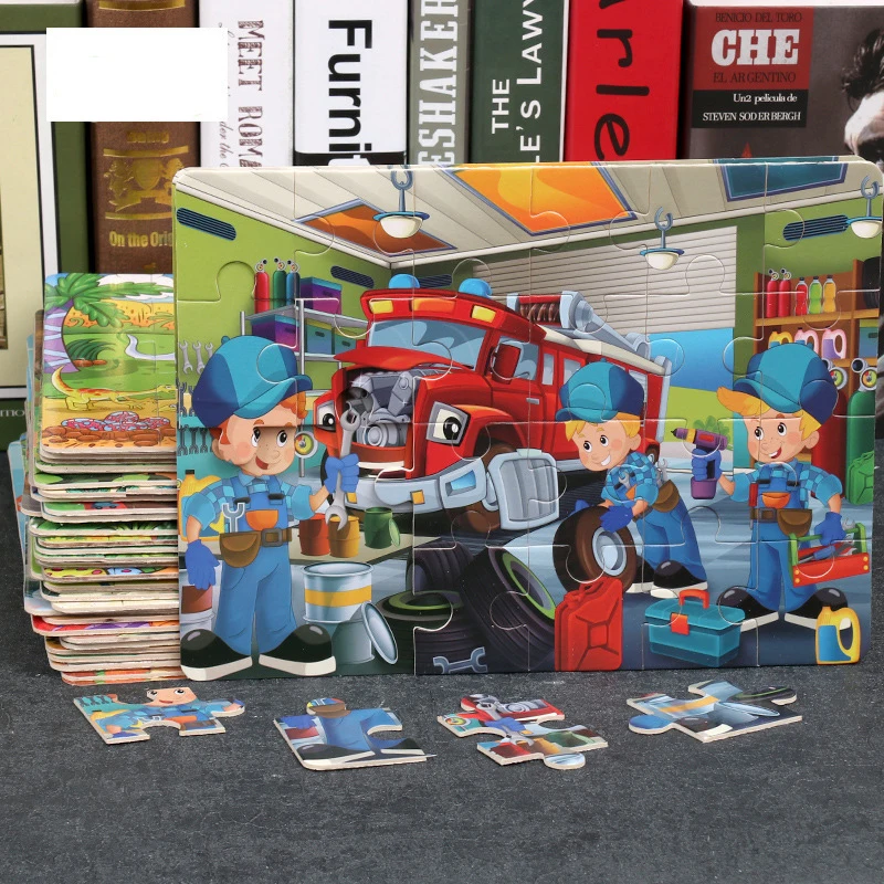 Пазл деревянный Детский развивающий 20/40/60 шт. | Игрушки и хобби