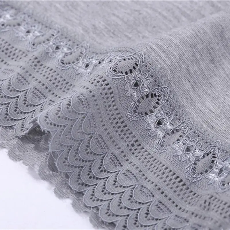 Women Lace Safety Short Pants Plus Size 2XL Anti Emptied Underwear High Elastic Waist Boxer Shorty Fashion | Женская одежда