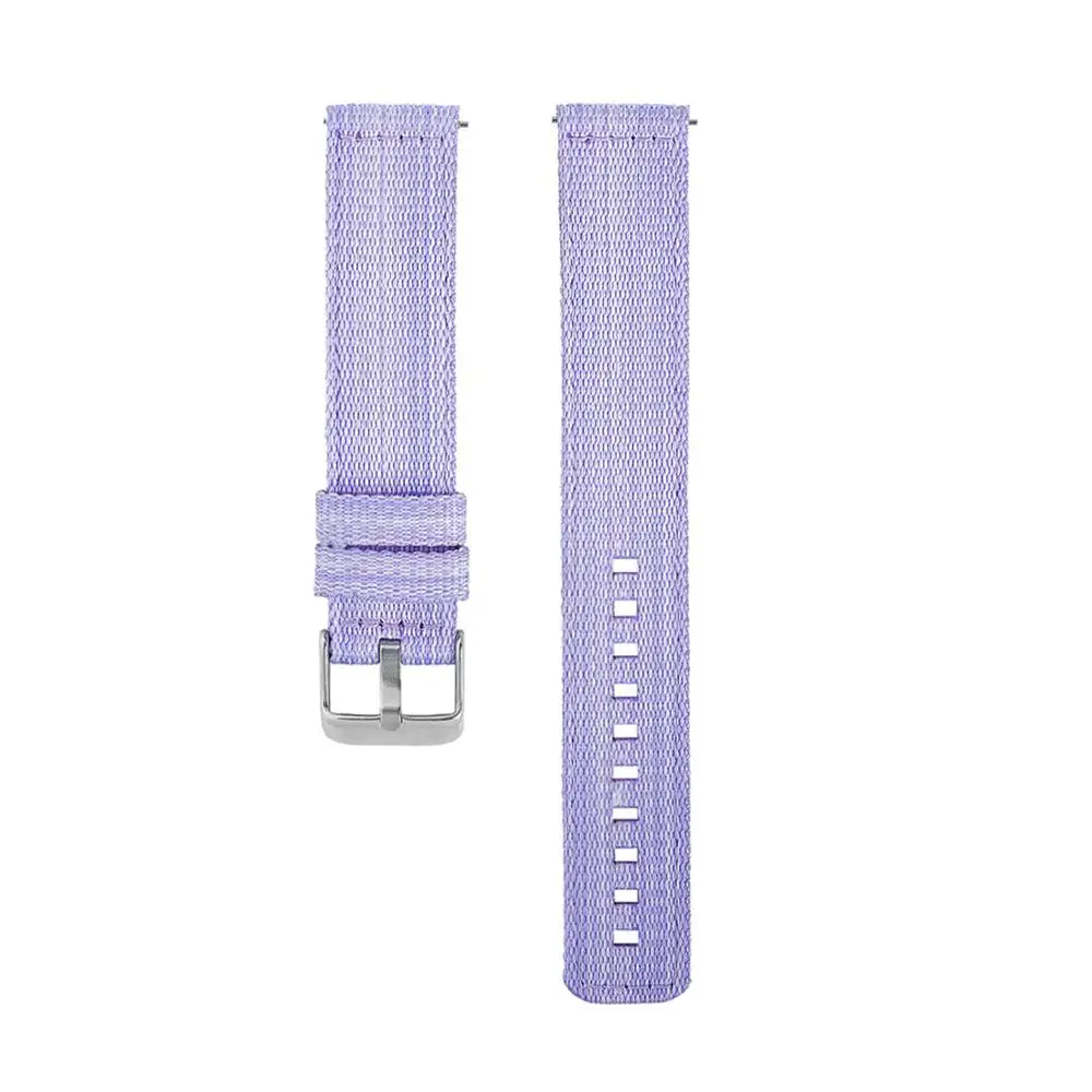 

18mm Quick Release Woven Nylon Watch Band, Stainless Steel Clasp Strap Sports Wristband Fossil Q Tailor 18mm/Vivoactive 4S