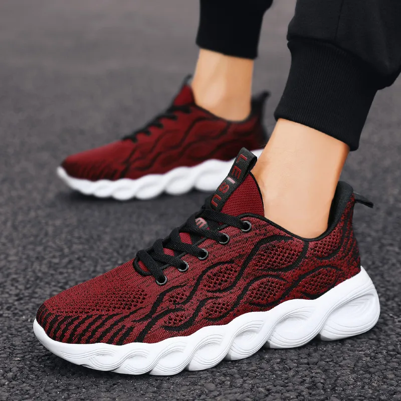 

Новый Стиль Уличная Повседневная обувь повседневная обувь Мужская дышащая мужская спортивная обувь удобная мужская спортивная обувь ...