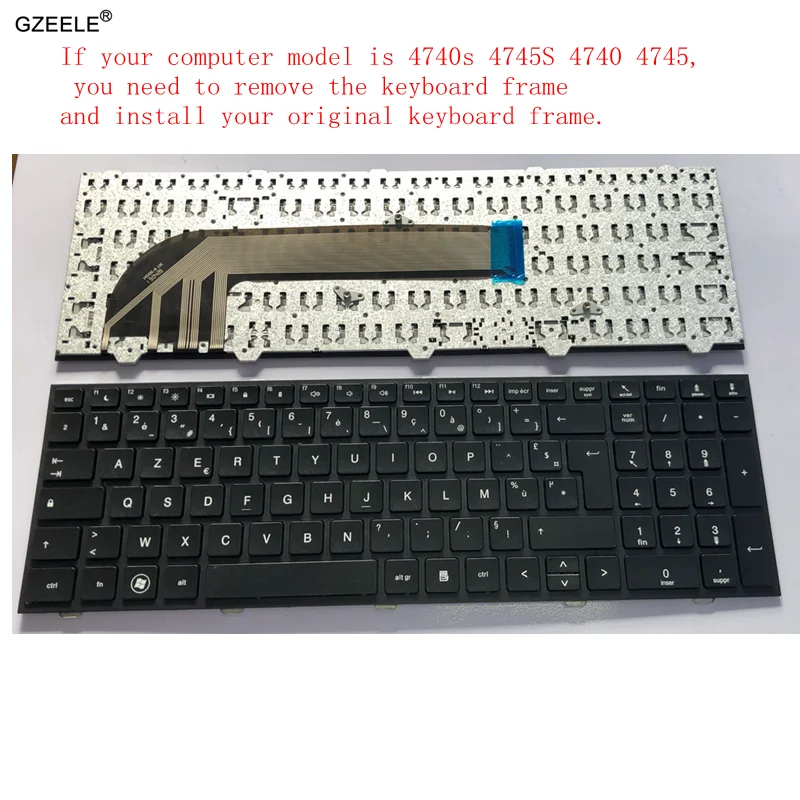 Новые аксессуары для ноутбуков английская клавиатура HP probook 4540 4540S 4545 4545S 4740S US |
