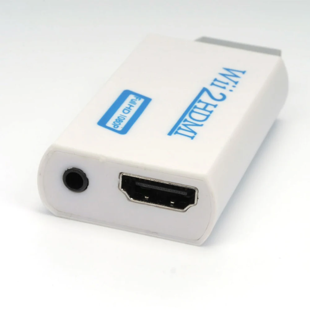 Для wii к HDMI HD Игры Аудио Белый адаптер Аксессуары 720p 1080p кабель устройство прочный