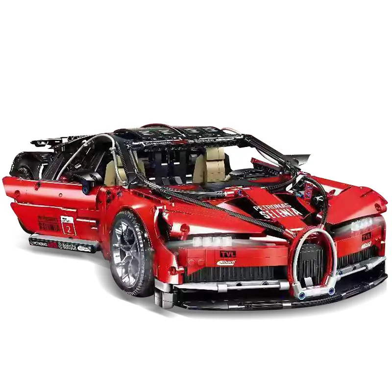 Мини-строительные блоки 20086B Technic Car Toys красная скоростная Гоночная машина, сборные кирпичи, Развивающие детские рождественские подарки, модель автомобилей