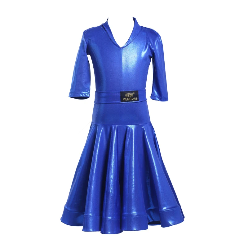 

Latin Dance Dress Children Competition Performance Wear Girls Professional Practice Clothes Cha Cha Rumba Tange Samba S-3XL
