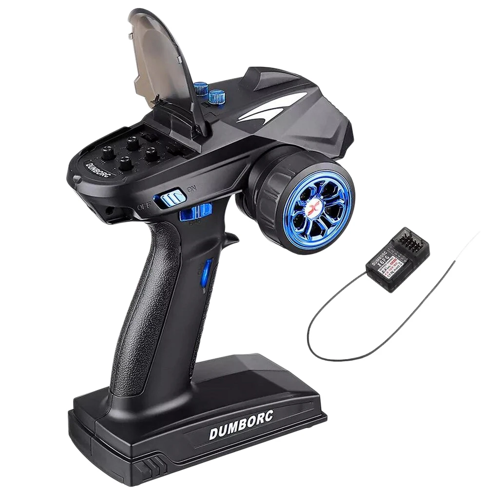 

X6 2.4G 6CH Transmitter w/Gyro Receiver for Q65 RC Car Boat Parts