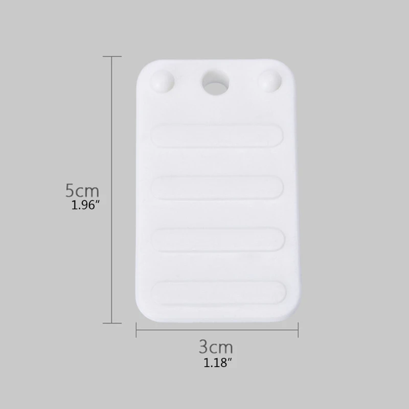 

203F Creative Wedge Door Stopper Multifunctional Furniture Foot Pad Table and Chair Closet Ga p Plug Floor Protector Pad