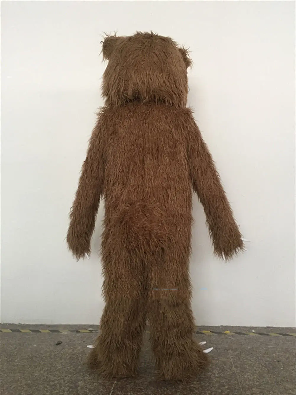 

New Arrival Brown Bear Mascot Costume Party Cartoon Animal Fur Party Dress Adult Event Unisex Cartoon Apparel Cosplay Halloween