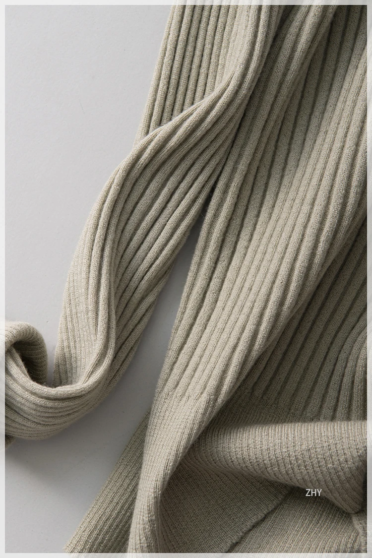 Women Pullovers Wool knitted Sweaters V neck pullover Fall Winter Bottoming knit Natural Silk Basic Sweater