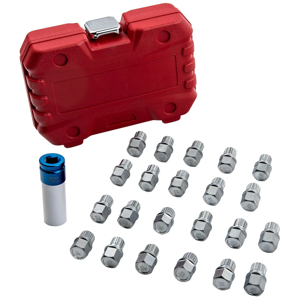 23 шт. ИНСТРУМЕНТ ДЛЯ ЗАМКИ КОЛЕСА VW AUDI SEAT SKODA CARS КЛЮЧ