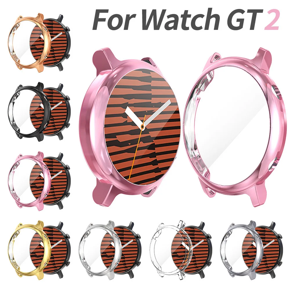 Мягкий защитный чехол из ТПУ для Huawei Watch GT 2/2e 42 мм 46 легкий корпус GT2 тонкий бампер