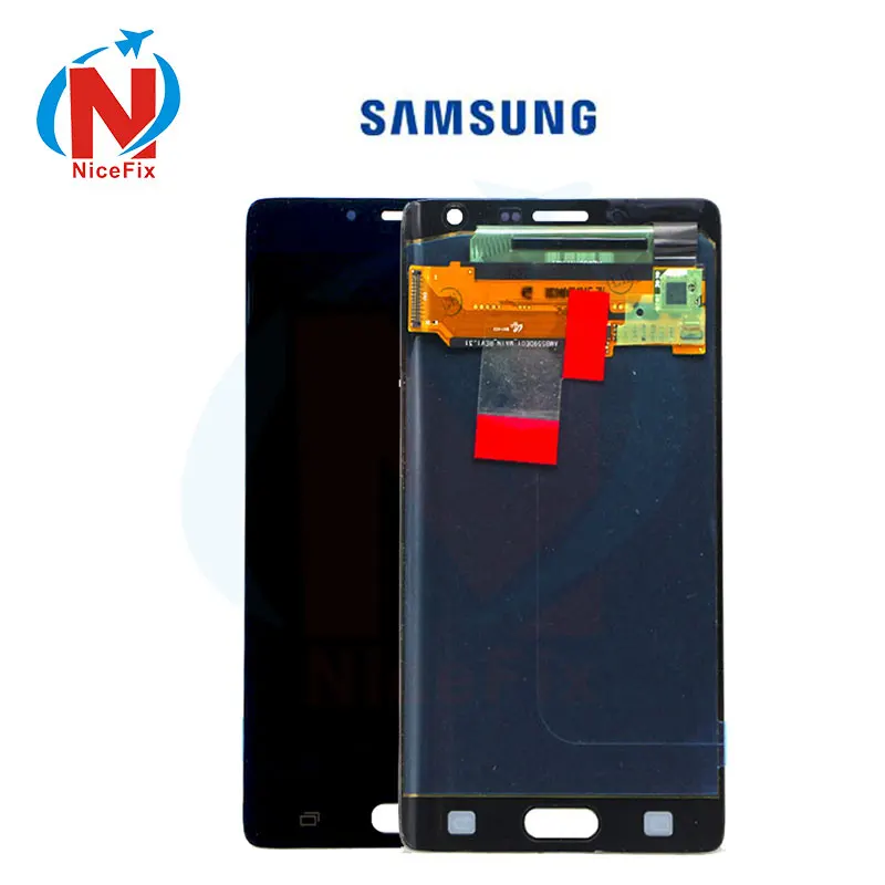 SUPER AMOLED для SAMSUNG Galaxy Note 4 Edge lcd N915 N915FD N915F ЖК дисплей с рамкой дигитайзер в сборе smnote