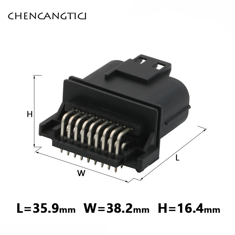 1 Набор 18 Pin Way MX23A18NF1 Pcb изогнутый водонепроницаемый автомобильный разъем жгута