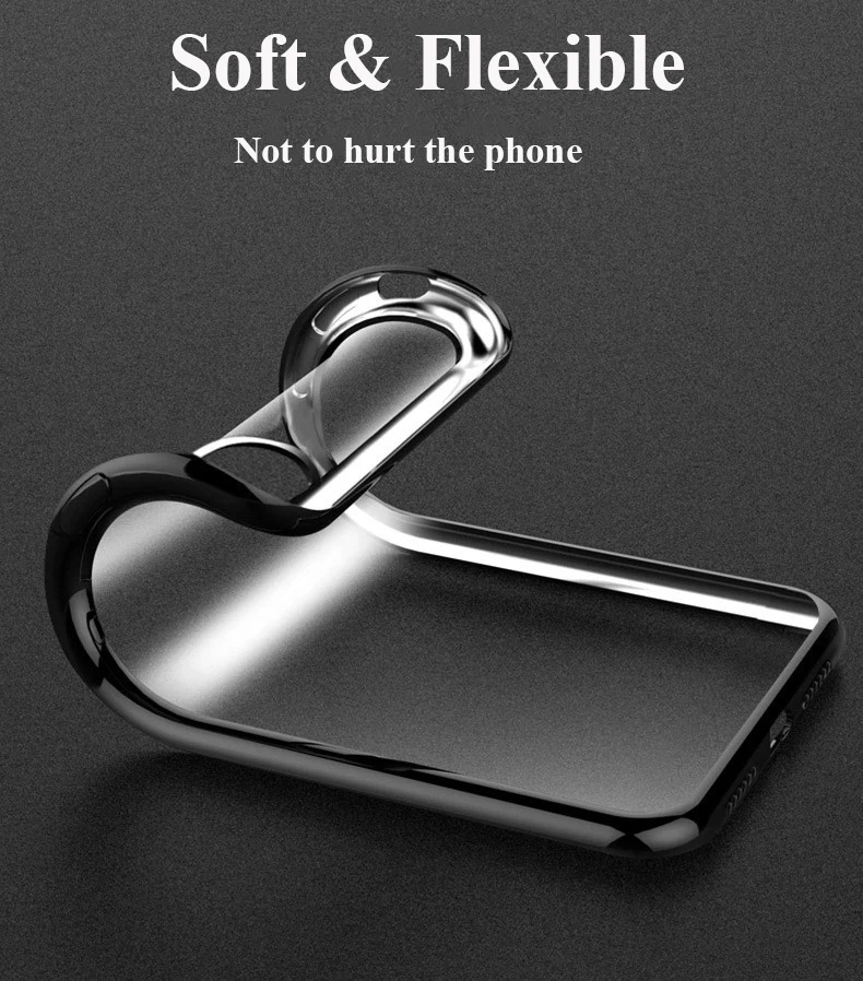Для iPhone 11 чехол Ультратонкий резиновый покрытие из ТПУ для Pro Max силиконовый Fundas