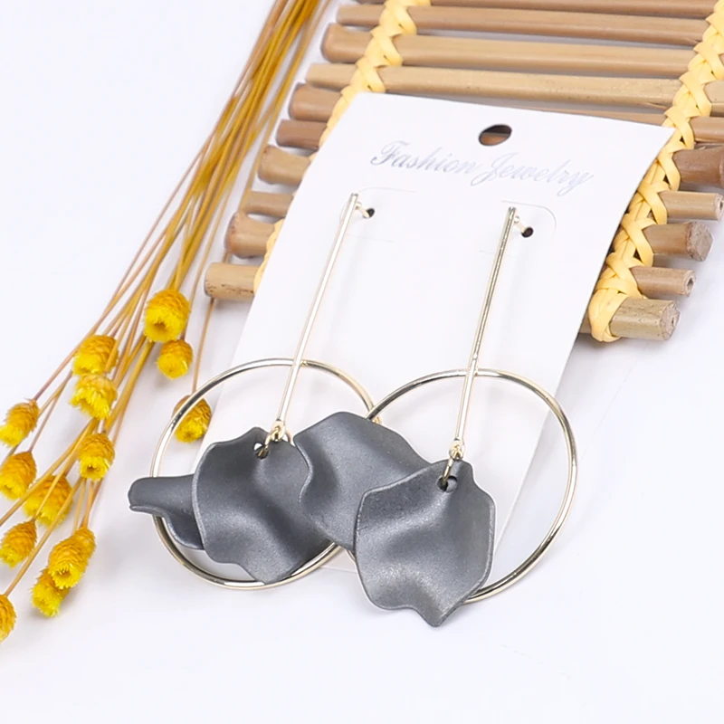 Серьги Модная бижутерия богемный кулон новые богемные геометрические Подвесные