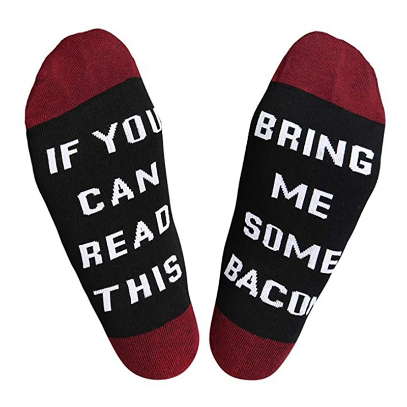 

Casual Socks Adult Letter Printed Cotton Spandex Hosiery Footwear Accessories*