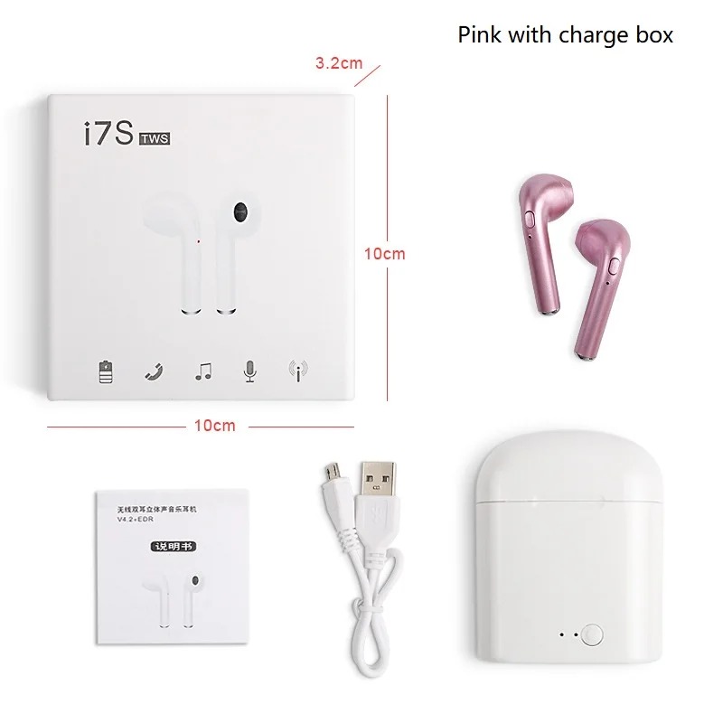 Лидер продаж миниатюрные беспроводные Bluetooth-наушники стереонаушники-вкладыши