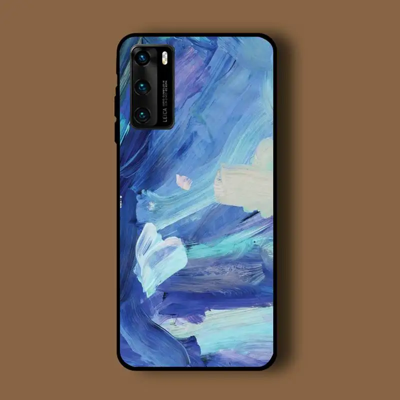 

Landscape oil painting illustration Phone Case For Huawei mate9 10 20 30 nove5t y5 y7 y9 Cover Fundas Coque