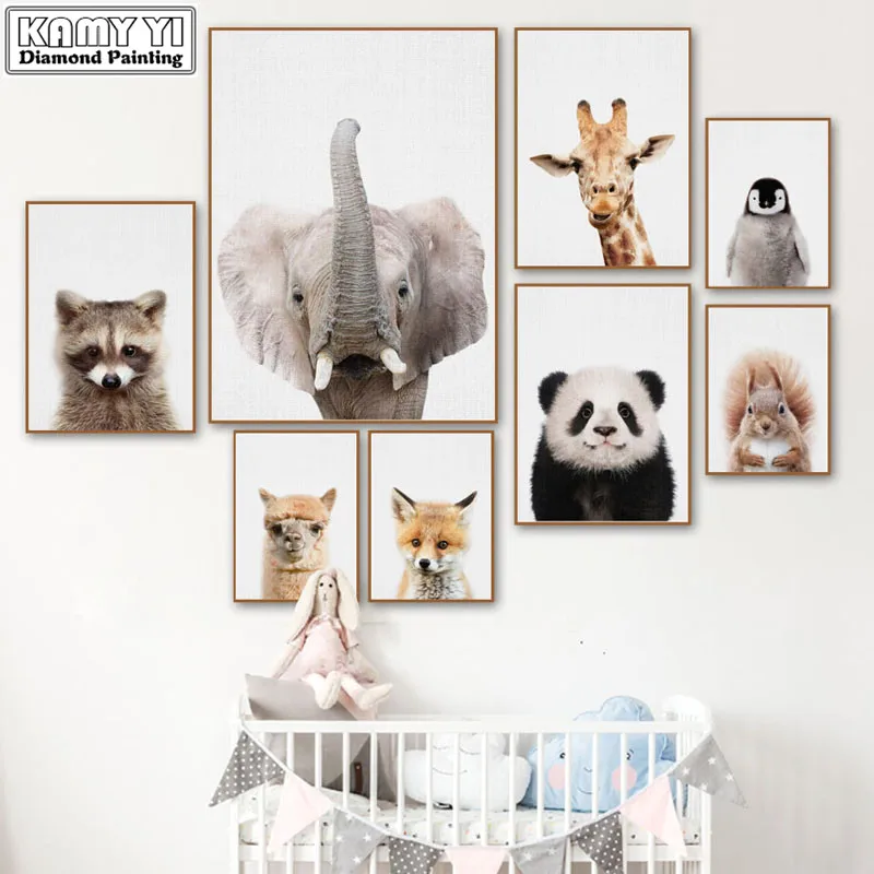 Мультфильм Альпака &quotЗебра&quot Олень &quotПанда&quot с рисунками животных лисы из