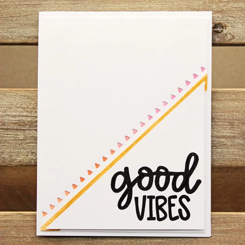 Высечки для изготовления открытых линий металлические высечки скрапбукинга