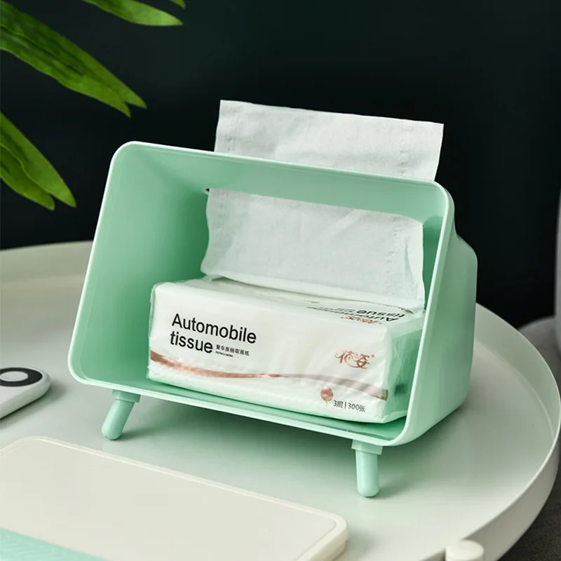 

Desktop TV Tissue Box Mobile Phone Stand IPAD Movie Viewing Shelf