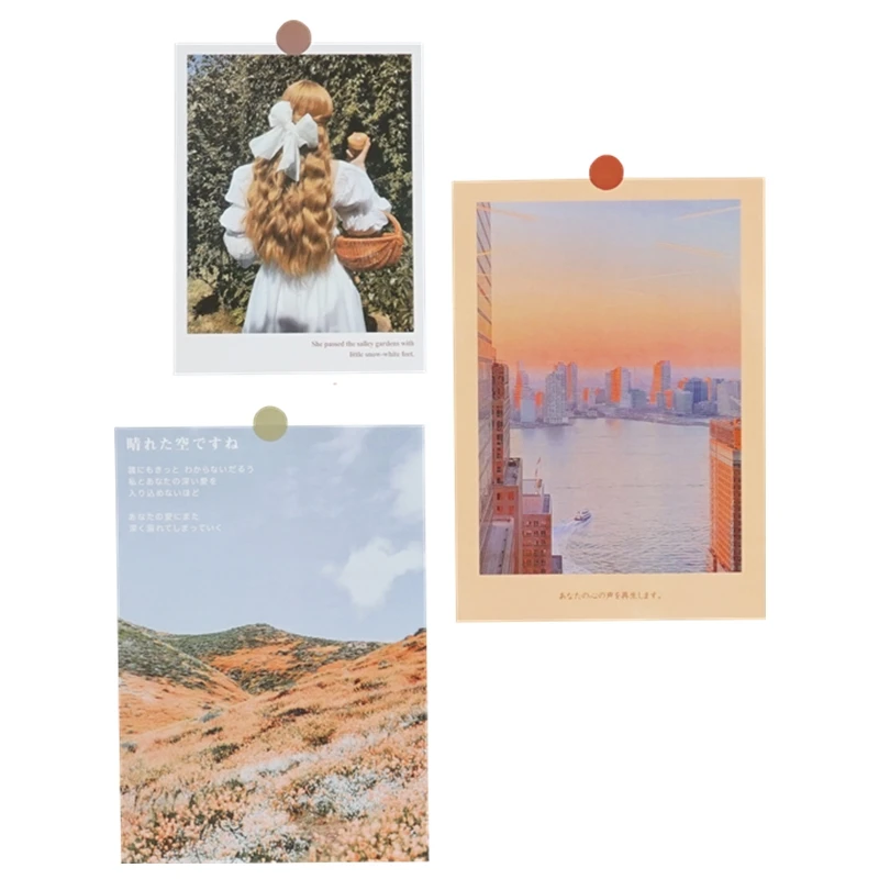 

20 photos/ins small fresh and beautiful poster wall stickers student dormitory bedroom wall decoration wall stickers shooting