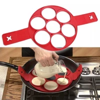 maker nonstick cooking tool egg silicone mold pancake cheese egg cooker pan kitchen baking accessory