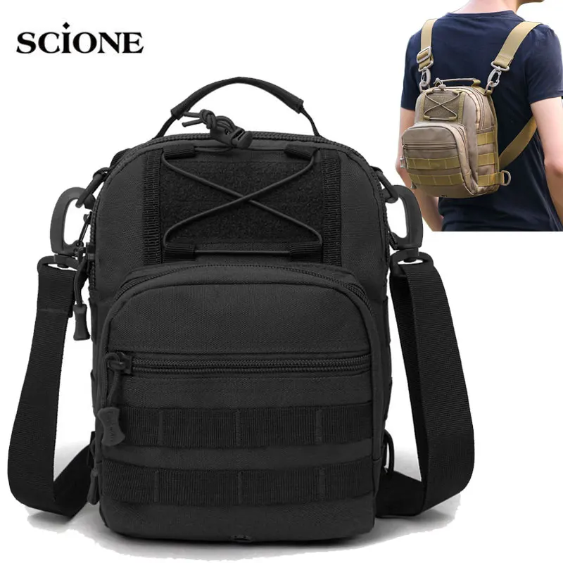 Тактическая нагрудная сумка для спорта на открытом воздухе военный слинг одно